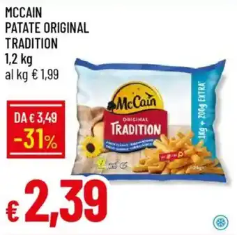 Galassia Mccain patate original tradition offerta