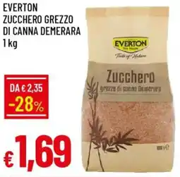 Galassia Everton zucchero grezzo di canna demerara offerta