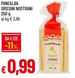 Galassia Panealba grissini nostrani offerta