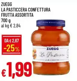 Galassia Zuegg la pasticcera confettura frutta offerta