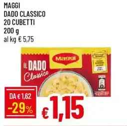 Galassia Maggi dado classico 20 cubetti offerta