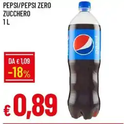 Galassia Pepsi/pepsi zero zucchero offerta