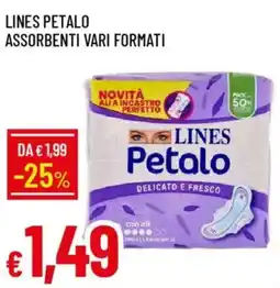 Galassia Lines petalo assorbenti offerta