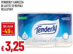 Galassia Tenderly carezza di latte 12 rotoli vellutati offerta