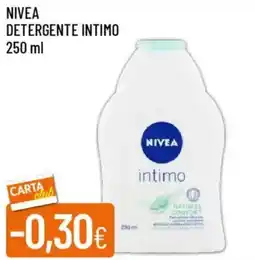 Galassia Nivea detergente intimo offerta