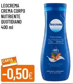 Galassia Leocrema crema corpo nutriente quotidiano offerta