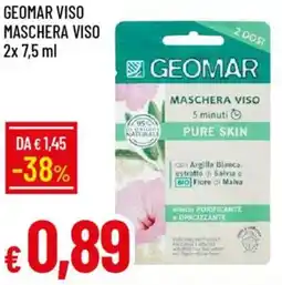 Galassia Geomar viso maschera viso offerta