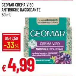 Galassia Geomar crema viso antirughe rassodante offerta