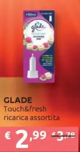 Ipersoap GLADE Touch&fresh ricarica offerta