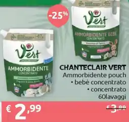 Ipersoap CHANTECLAIR VERT Ammorbidente pouch offerta