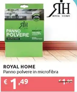 Ipersoap ROYAL HOME Panno polvere in microfibra offerta