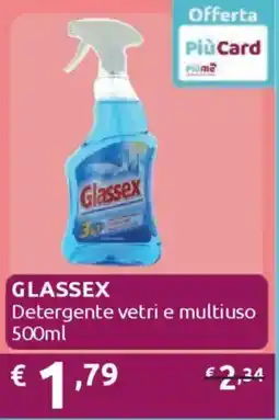 Ipersoap GLASSEX Detergente vetri e multiuso offerta