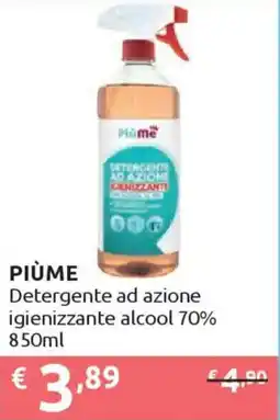 Ipersoap PIÙME Detergente ad azione igienizzante alcool 70% offerta