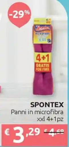 Ipersoap SPONTEX Panni in microfibra xxl offerta