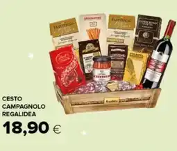 Oasi Cesto campagnolo REGALIDEA offerta