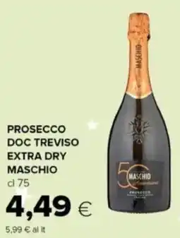Oasi Prosecco doc treviso extra dry MASCHIO offerta
