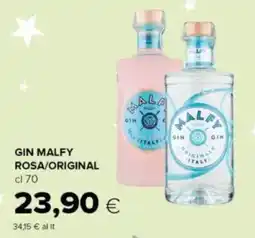 Oasi Gin malfy rosa/original offerta