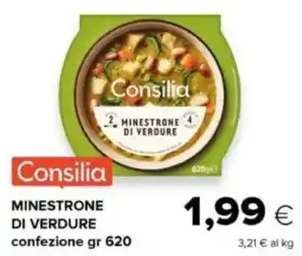 Oasi Consilia minestrone di verdure offerta
