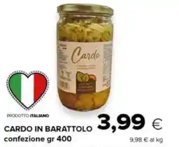 Oasi Cardo in barattolo offerta
