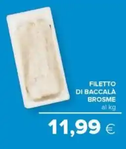 Oasi Filetto di baccalà brosme offerta