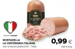 Oasi Mortadella la centenaria italiana offerta