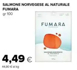 Oasi Salmone norvegese al naturale FUMARA offerta
