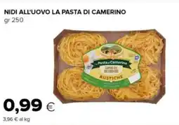 Oasi Nidi all'uovo LA PASTA DI CAMERINO offerta