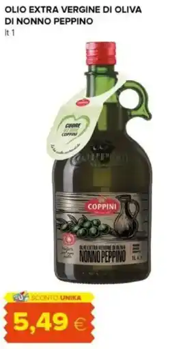 Oasi Olio extra vergine di oliva di nonno peppino COPPINI offerta