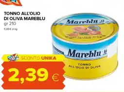 Oasi Tonno all'olio di oliva MAREBLU offerta