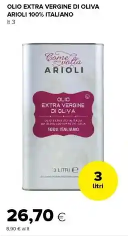 Oasi Olio extra vergine di oliva arioli 100% italiano offerta