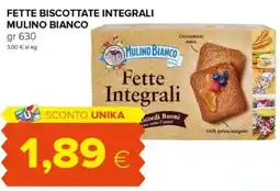 Oasi Fette biscottate integrali MULINO BIANCO offerta