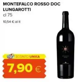 Oasi Montefalco rosso doc LUNGAROTTI offerta
