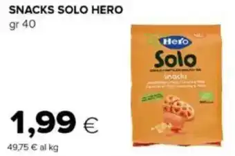 Oasi Snacks solo HERO offerta