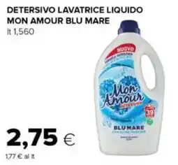 Oasi Detersivo lavatrice liquido mon amour BLU MARE offerta