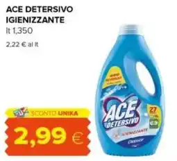 Oasi Ace detersivo igienizzante offerta