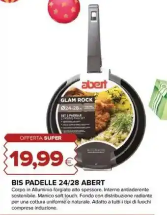 Oasi Bis padelle 24/28 ABERT offerta