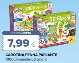 Oasi Carotina penna parlante offerta