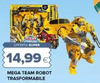 Oasi Mega team robot trasformabile offerta