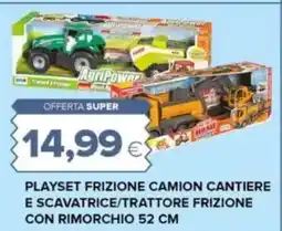 Oasi Playset frizione camion cantiere offerta