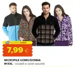 Oasi Micropile uomo/donna M-XXL offerta