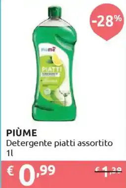 Ipersoap PIÙME Detergente piatti assortito offerta
