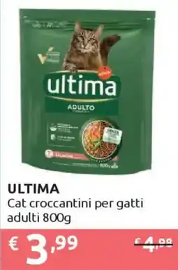 Ipersoap ULTIMA Cat croccantini per gatti adulti offerta