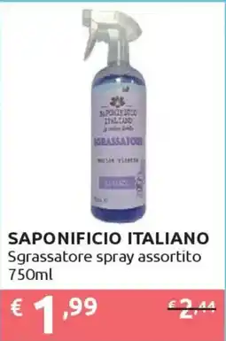 Ipersoap SAPONIFICIO ITALIANO Sgrassatore spray offerta