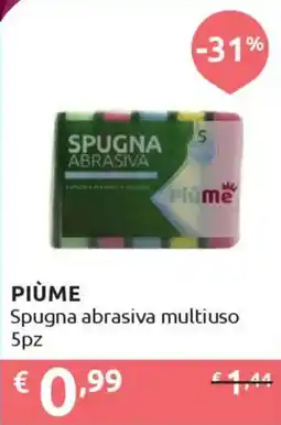 Ipersoap PIÙME Spugna abrasiva multiuso 5pz offerta