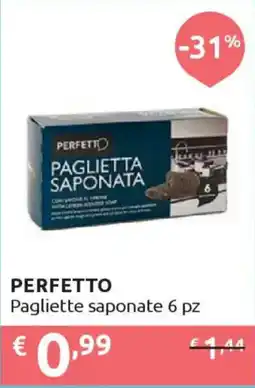 Ipersoap PERFETTO Pagliette saponate 6 pz offerta