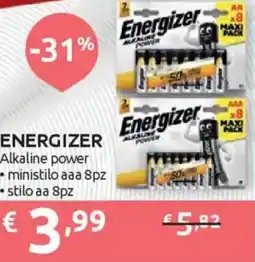 Ipersoap Energizer Alkaline power offerta