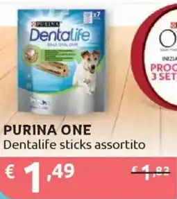 Ipersoap PURINA ONE Dentalife sticks offerta