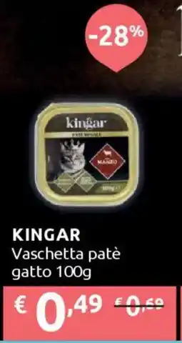 Ipersoap KINGAR Vaschetta patè gatto offerta