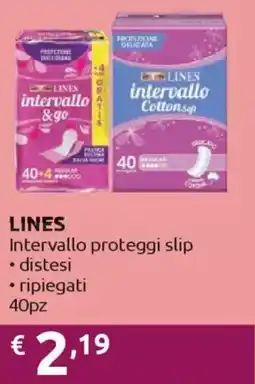 Ipersoap LINES Intervallo proteggi slip offerta