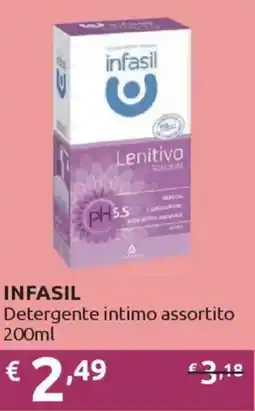 Ipersoap INFASIL Detergente intimo offerta